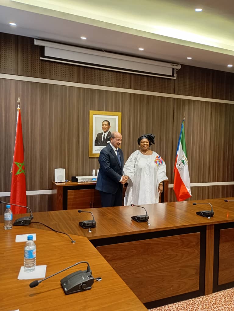 مباحثات تجمع ميارة برئيسة مجلس شيوخ غينيا الاستوائية