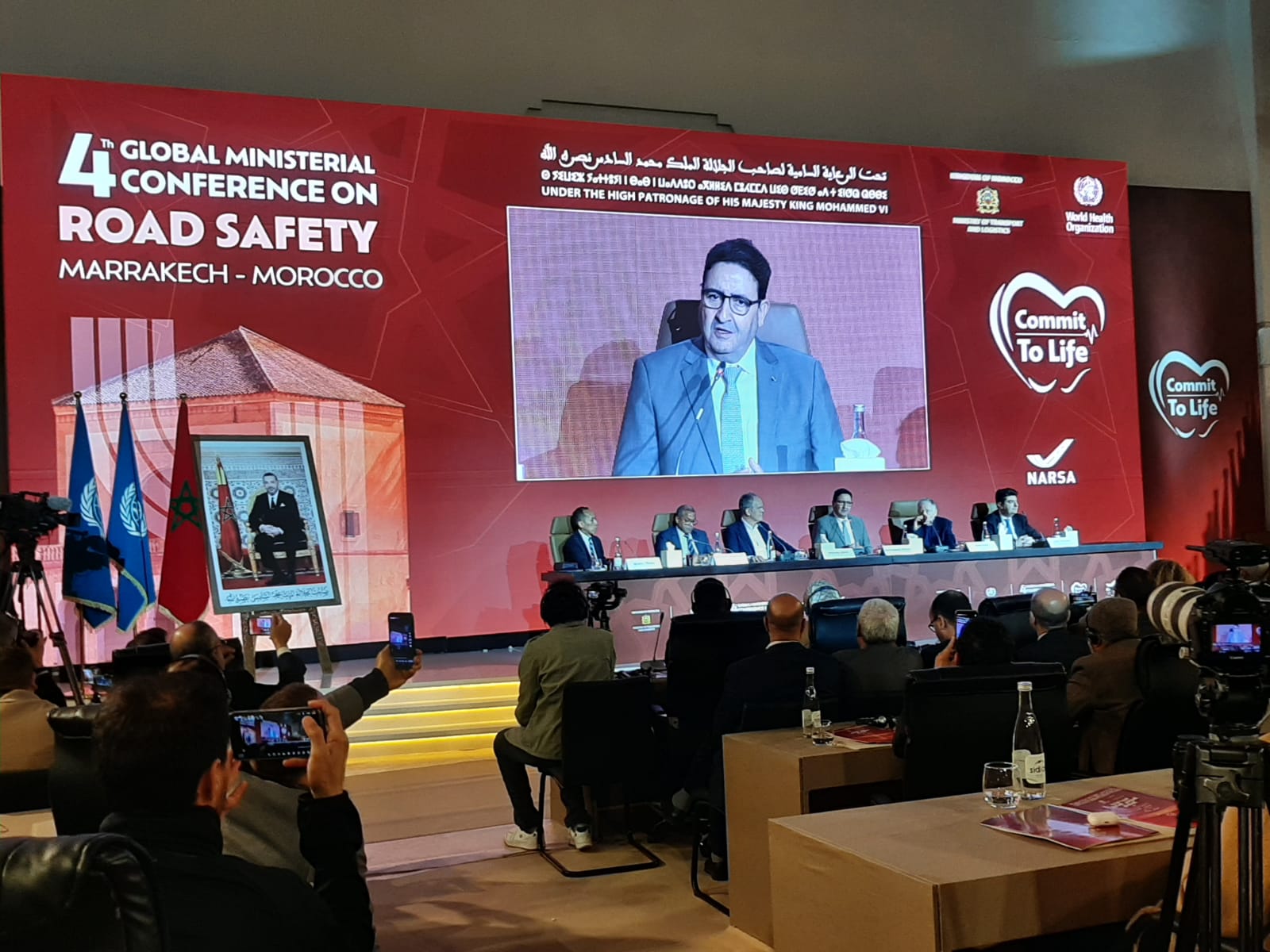 قيوح: إعلان مراكش نداءٌ من أجل المبادرة في مجال السلامة الطرقية في العالم أجمع