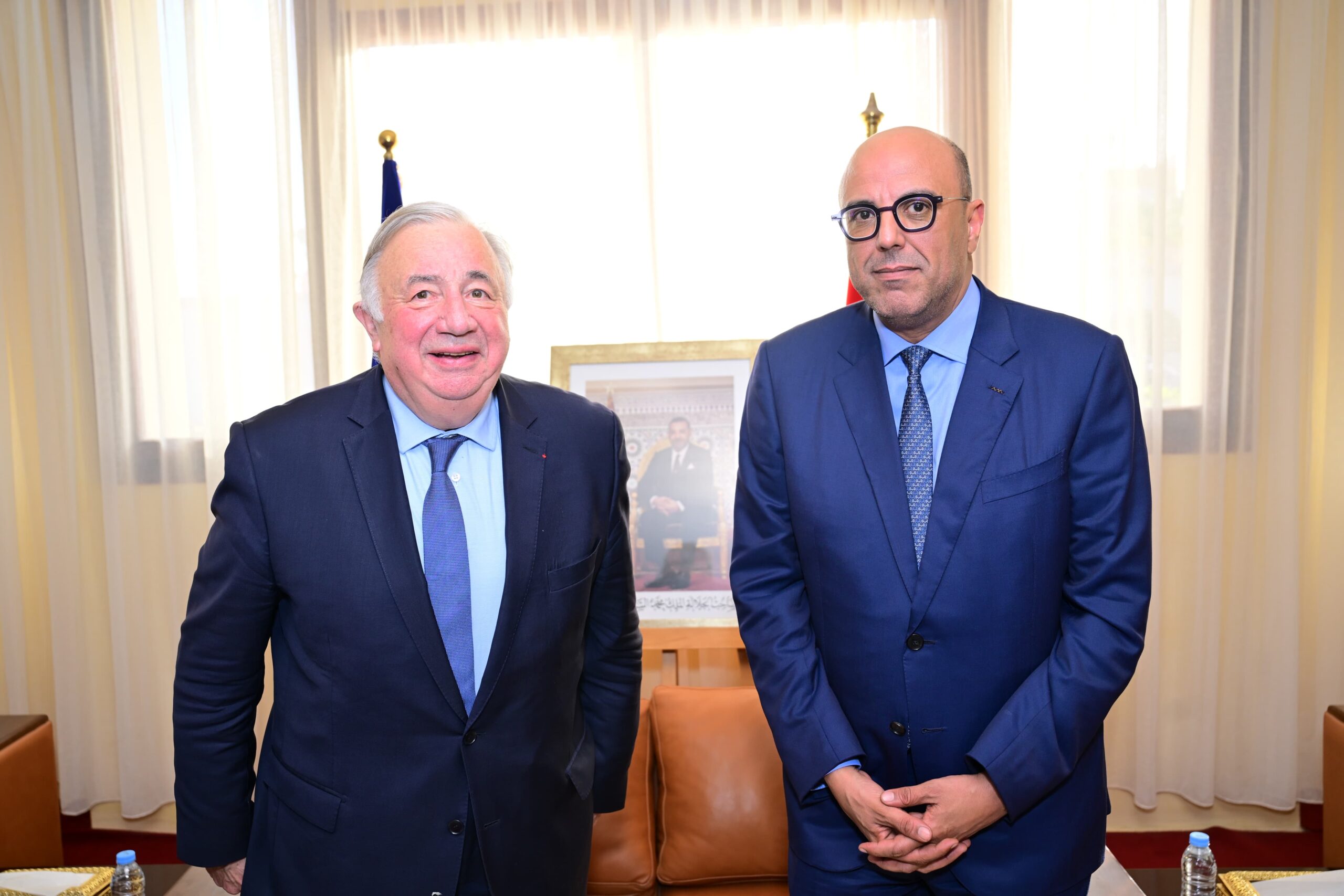  ولد الرشيد يعتبر زيارة رئيس مجلس الشيوخ الفرنسي للعيون "حدث تاريخي ولحظة استثنائية" 