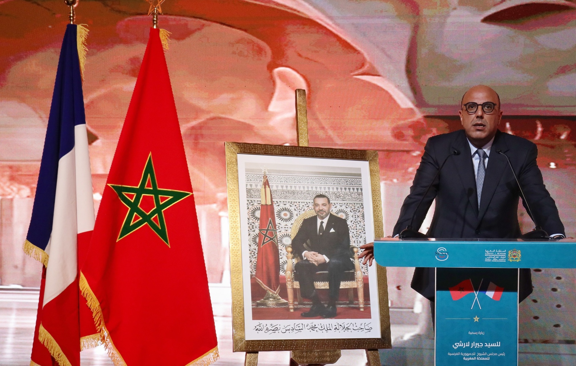 ولد الرشيد يصف زيارة رئيس مجلس الشيوخ للعيون بـ"العلامة الفارقة" في تاريخ العلاقات بين المغرب وفرنسا