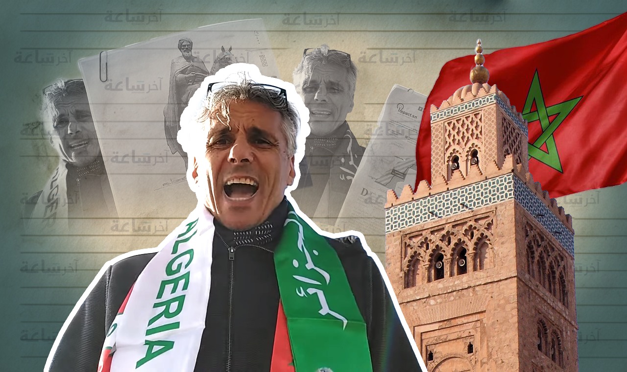 الناشط الجزائري رشيد نكاز في مراكش المغربية