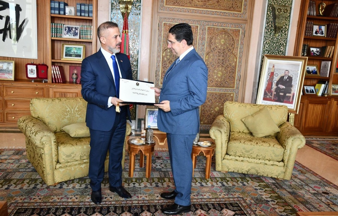 بوريطة يتسلم رسالة من رئيس العراق موجهة إلى الملك محمد السادس