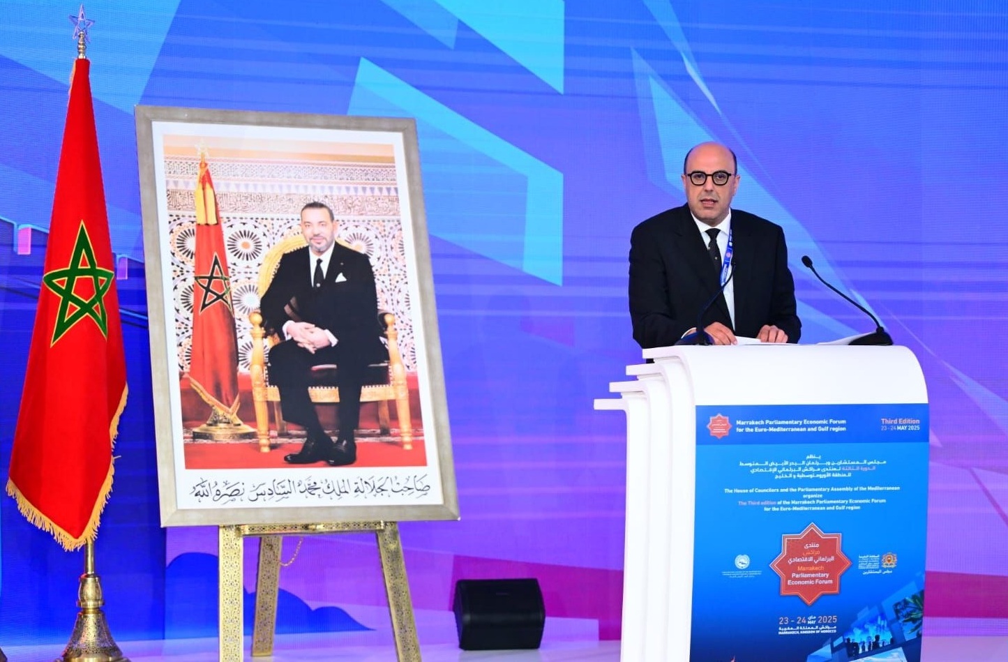 ولد الرشيد: المغرب يواصل جهوده من أجل التحول التنموي بالفضاءين الأورومتوسطي والخليجي