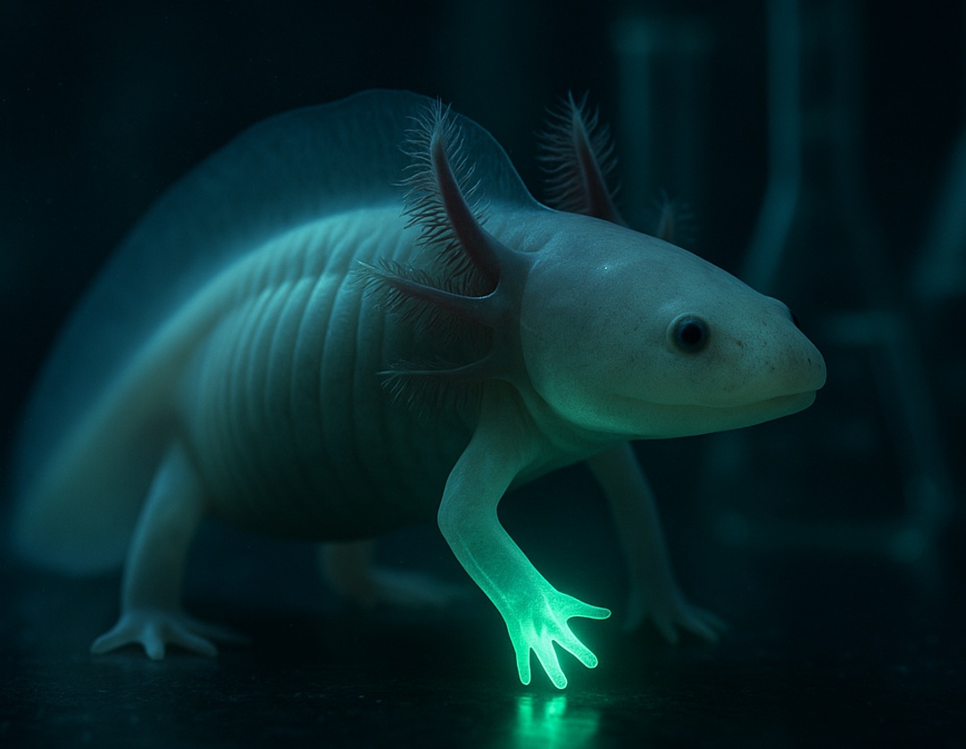 دراسة أمريكية تكشف سر تجديد الأطراف لدى كائن الأكسولوتل