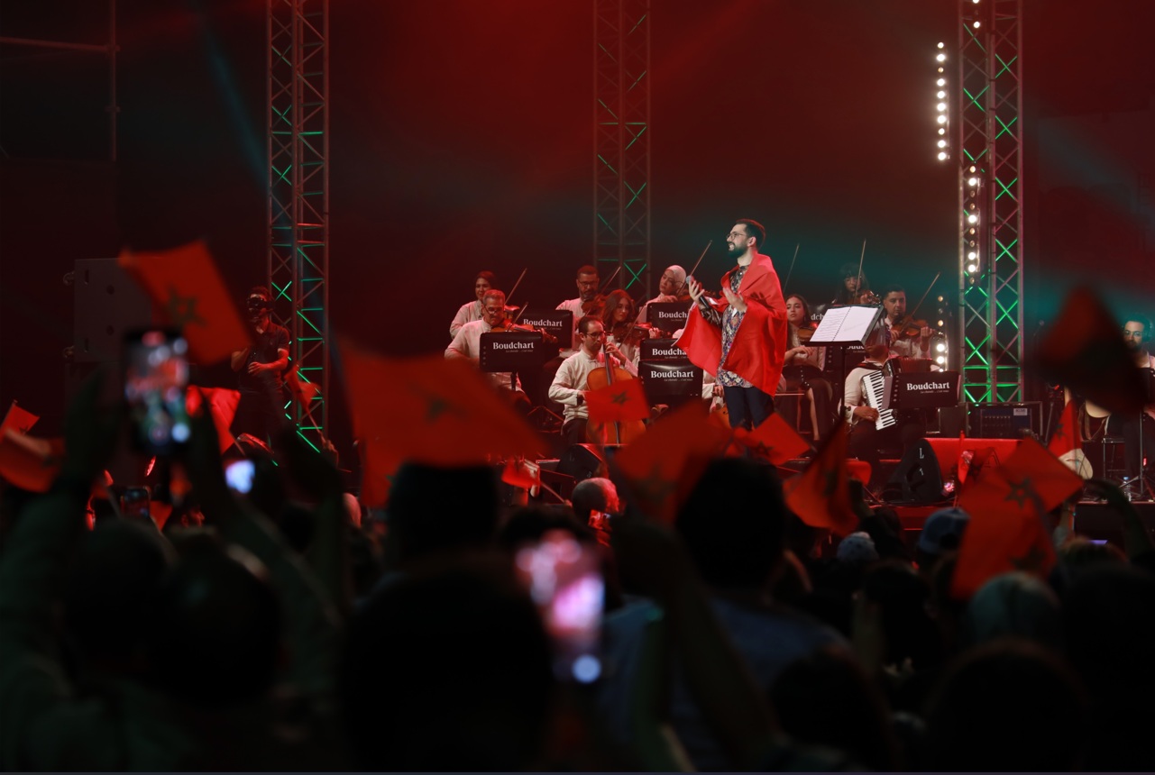 أمين بودشار يخلق الحدث في مهرجان موازين