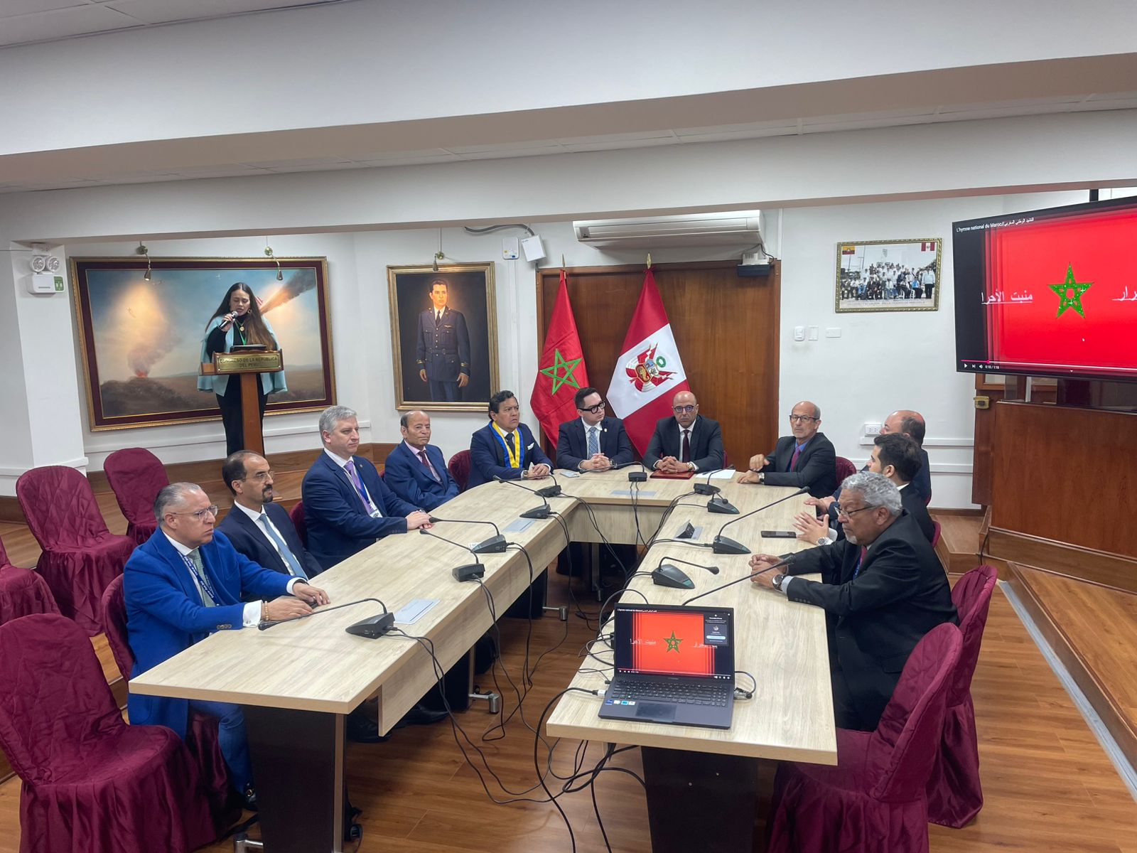 ولد الرشيد من ليما: العلاقة بين البرلمانيين المغاربة واللاتينيين "تقوم على الثقة المتبادلة"