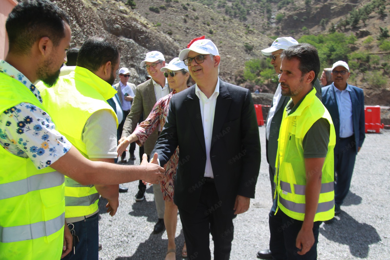  زيارة ميدانية لتعزيز التنمية المستدامة بإقليم الحوز ضمن شراكة مغربية ألمانية دنماركية 