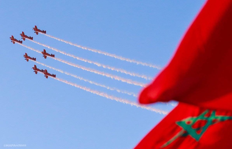 عروض جوية عسكرية ممتعة وحابسة للأنفاس تنتظر ساكنة المضيق بمناسبة عيد العرش