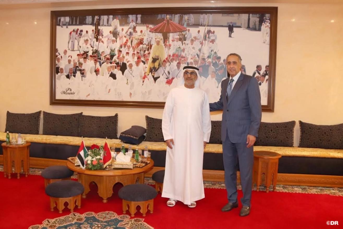 حموشي يستقبل رئيس جهاز الاستخبارات الوطني الإماراتي