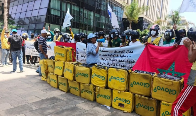 عمال "غلوفو" يعلنون إضراباً ويوقفون خدمات التوصيل لمدة يومين