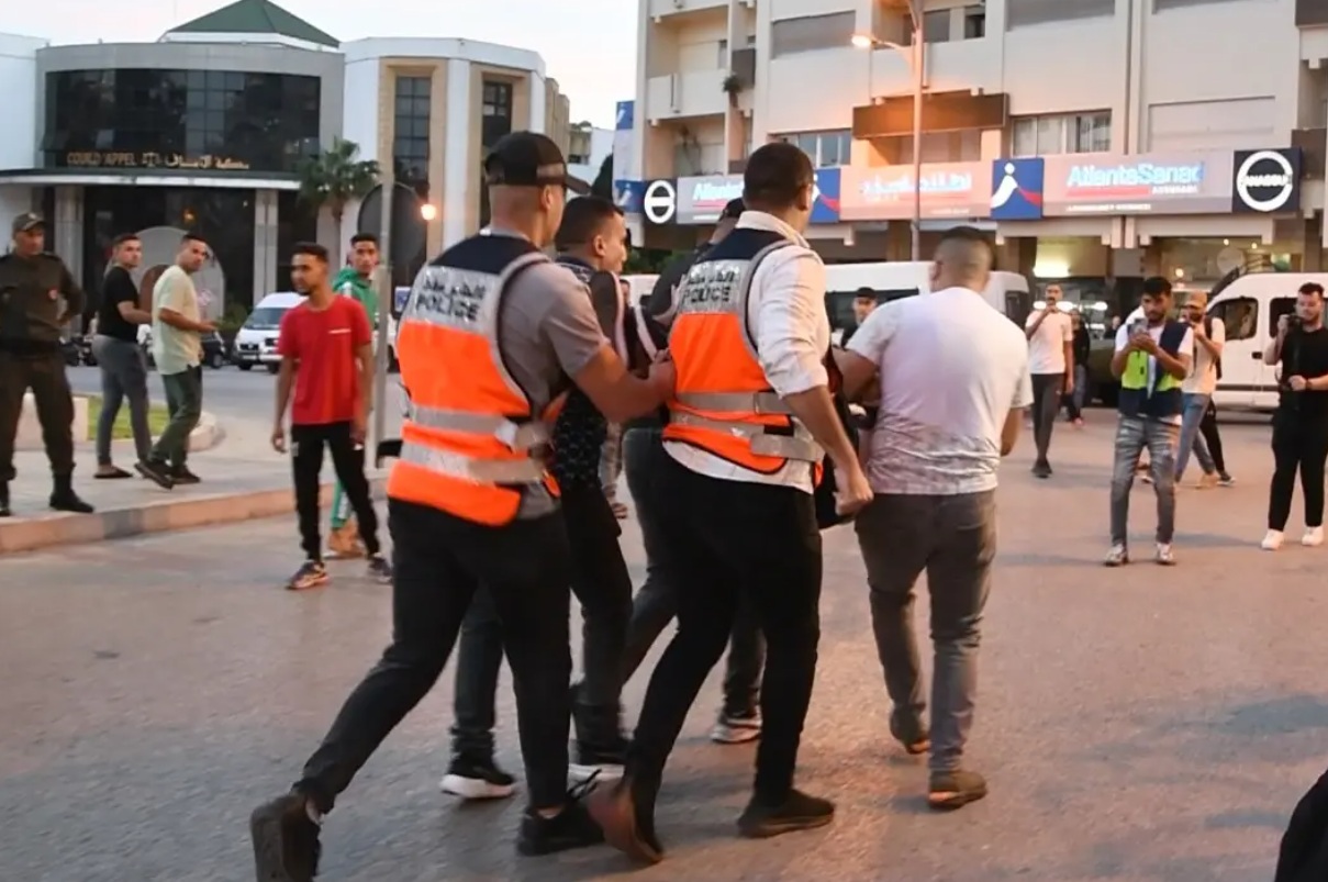  متابعة 193 شخصا على خلفية أعمال العنف والتخريب التي رافقت احتجاجات "جيل Z" 