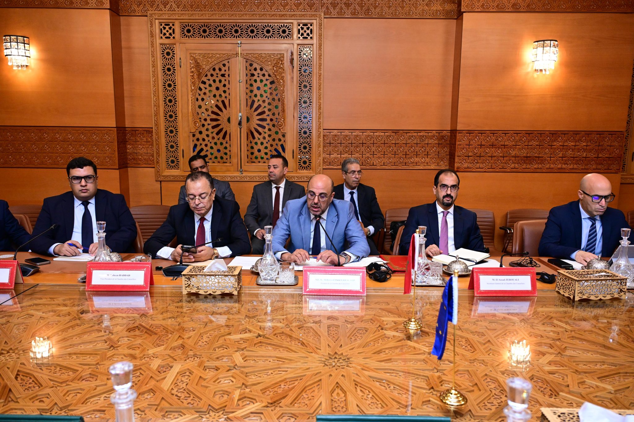 رئيس مجلس المستشارين يؤكد أهمية وضع "الشريك المتقدم" للعلاقات المغربية الأوروبية