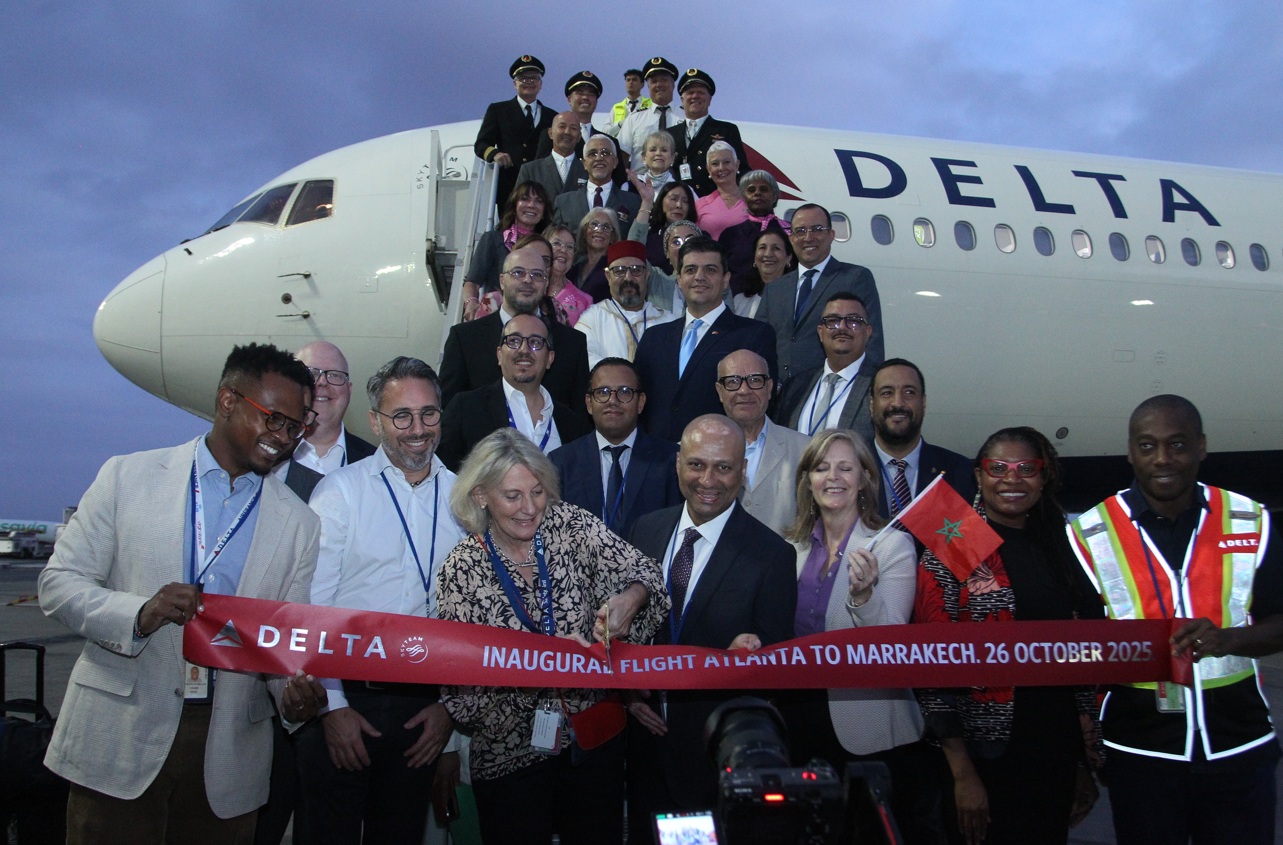  المكتب الوطني المغربي للسياحة وشركة "دلتا إيرلاينز" يفتتحان خطاً جوياً مباشراً بين أتلانتا ومراكش 