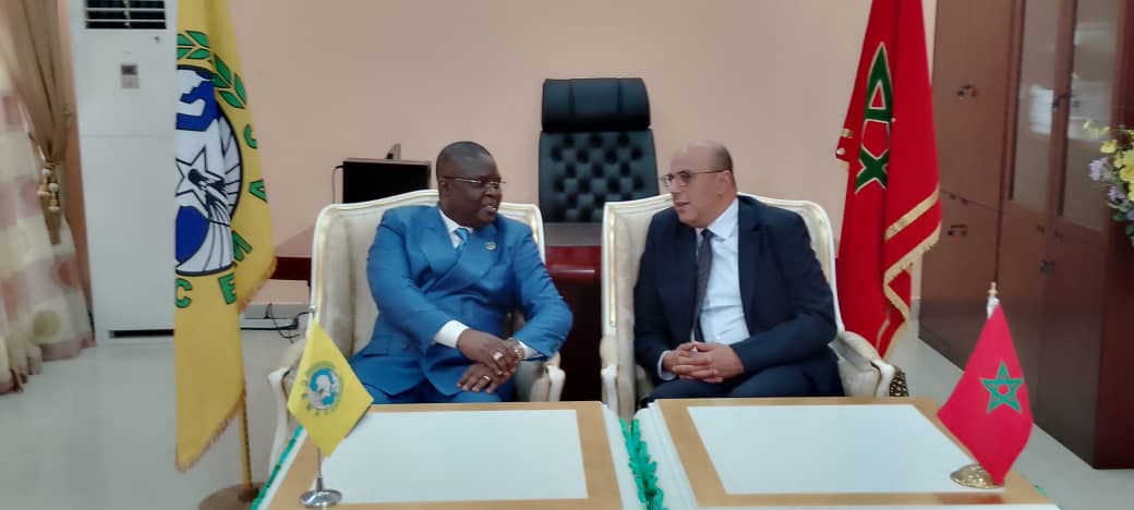 مباحثات تجمع رئيس مجلس المستشارين ورئيس برلمان "سيماك" لتعزيز التعاون البرلماني الإفريقي