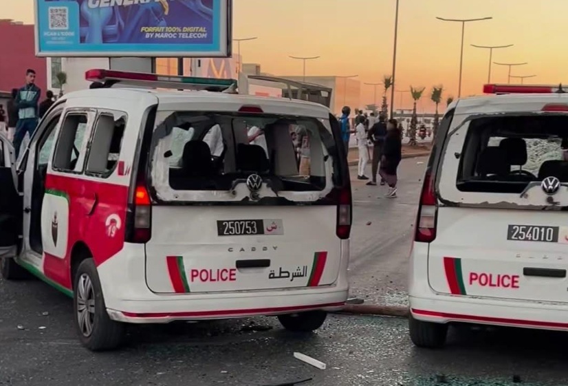  احتجاجات جيل Z.. وقفة طنجة دون تدخل أمني ومدينة سلا تشهد أعمال عنف وتخريب 