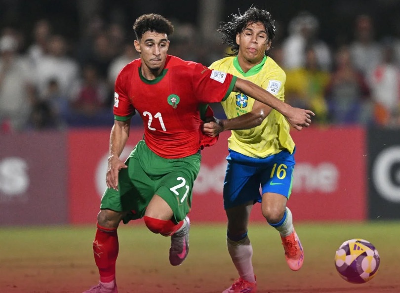  البرازيل "تخطف" التأهل من المنتخب المغربي في كأس العالم لأقل من 17 سنة 