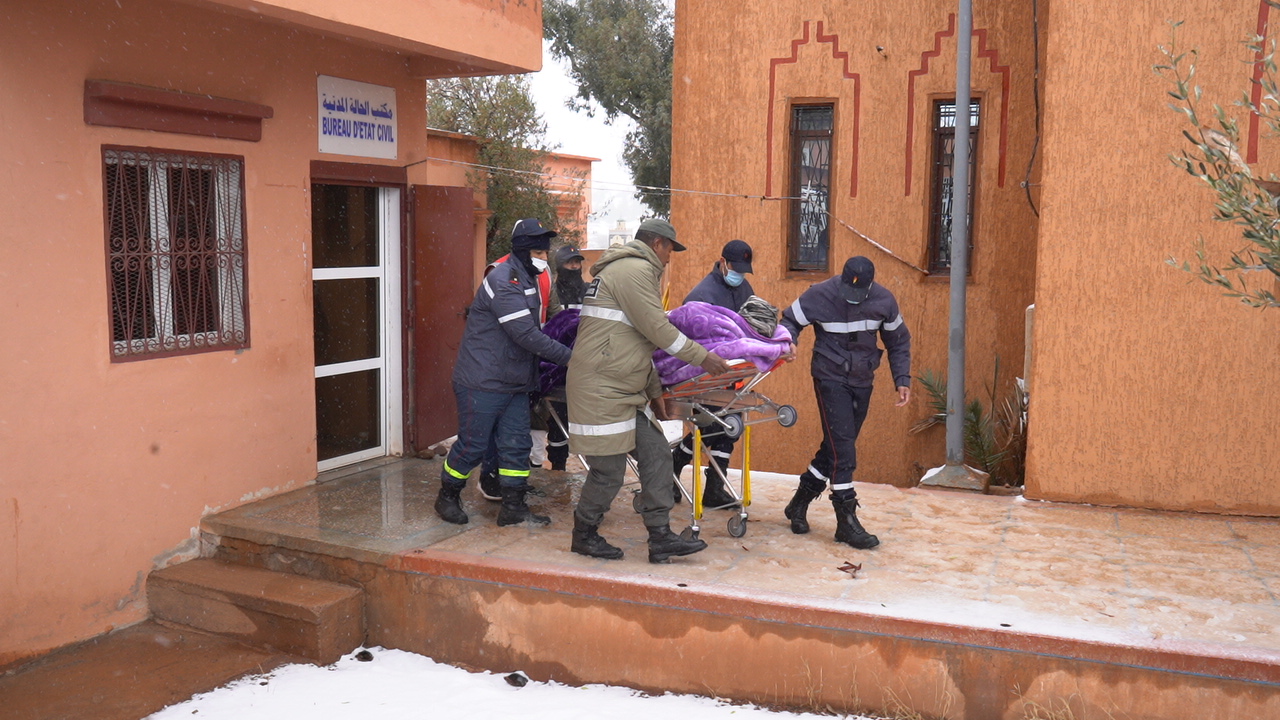  مراكز القرب الصحية تواكب النساء الحوامل خلال الاضطرابات الجوية بورزازات 