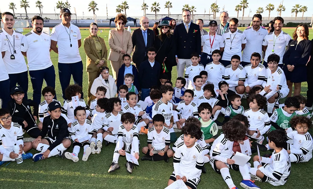 مؤسسة ريال مدريد تُطلق برنامجها التعليمي لكرة القدم في المغرب