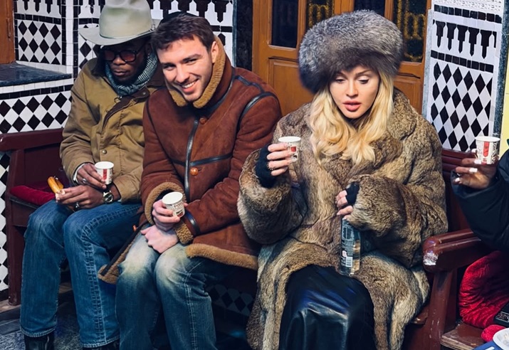  مادونا تقضي عطلة رأس السنة بمراكش 