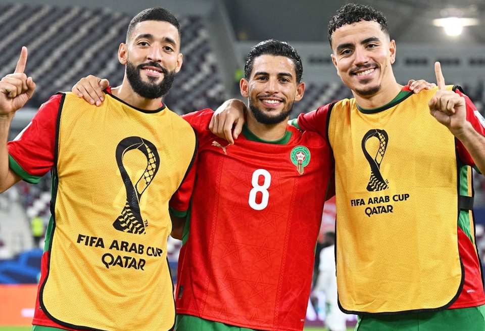  كأس العرب.. هذا موعد مباراة المغرب وعمان والقنوات الناقلة 