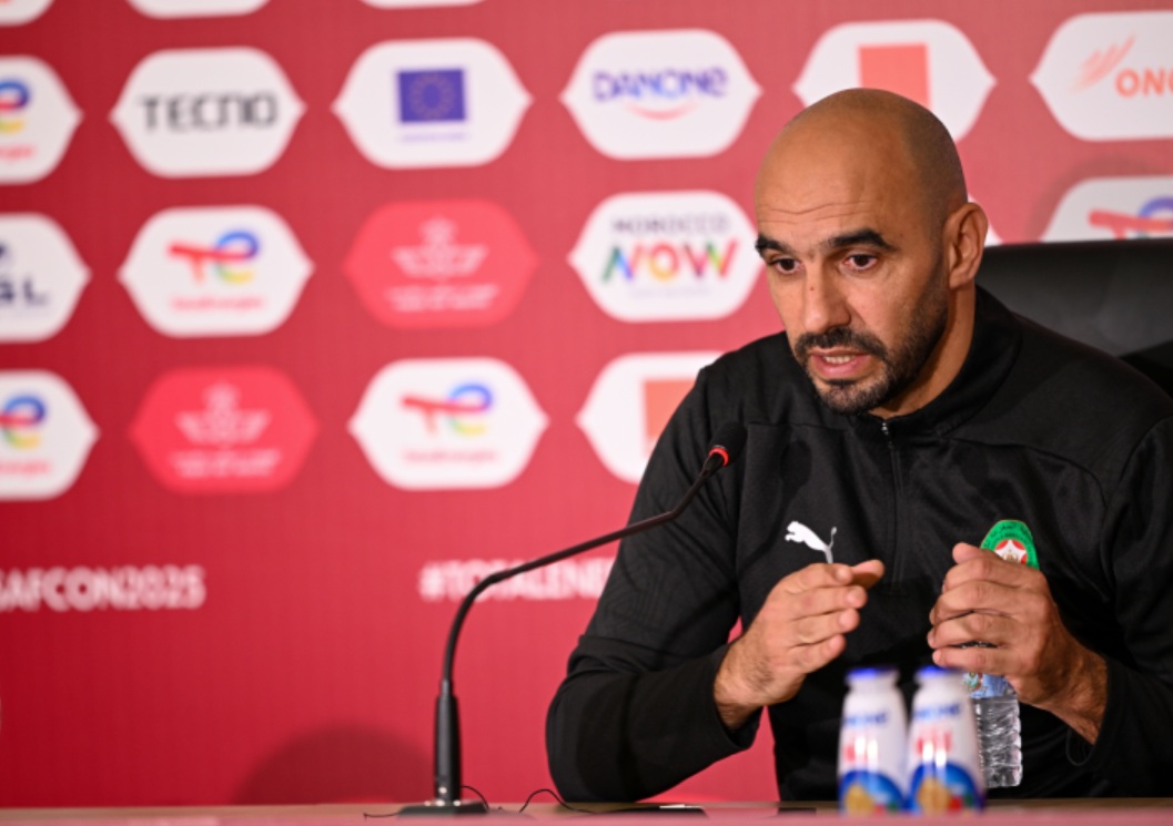  الركراكي: هدفنا تصدر المجموعة والانتقادات ضرورية لتطوير الأداء 