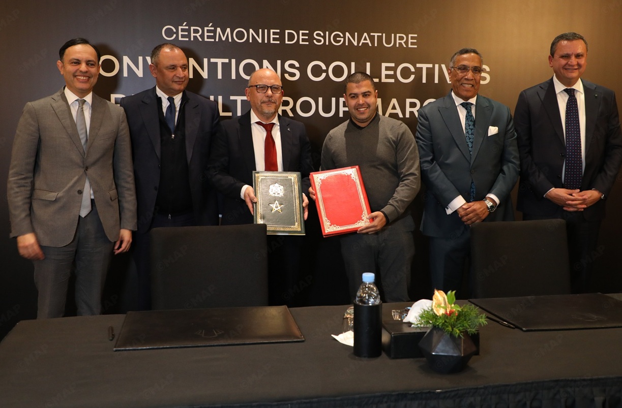 "رونو المغرب" توقع مجموعة من الاتفاقيات لترسيخ الحوار الاجتماعي داخل وحداتها