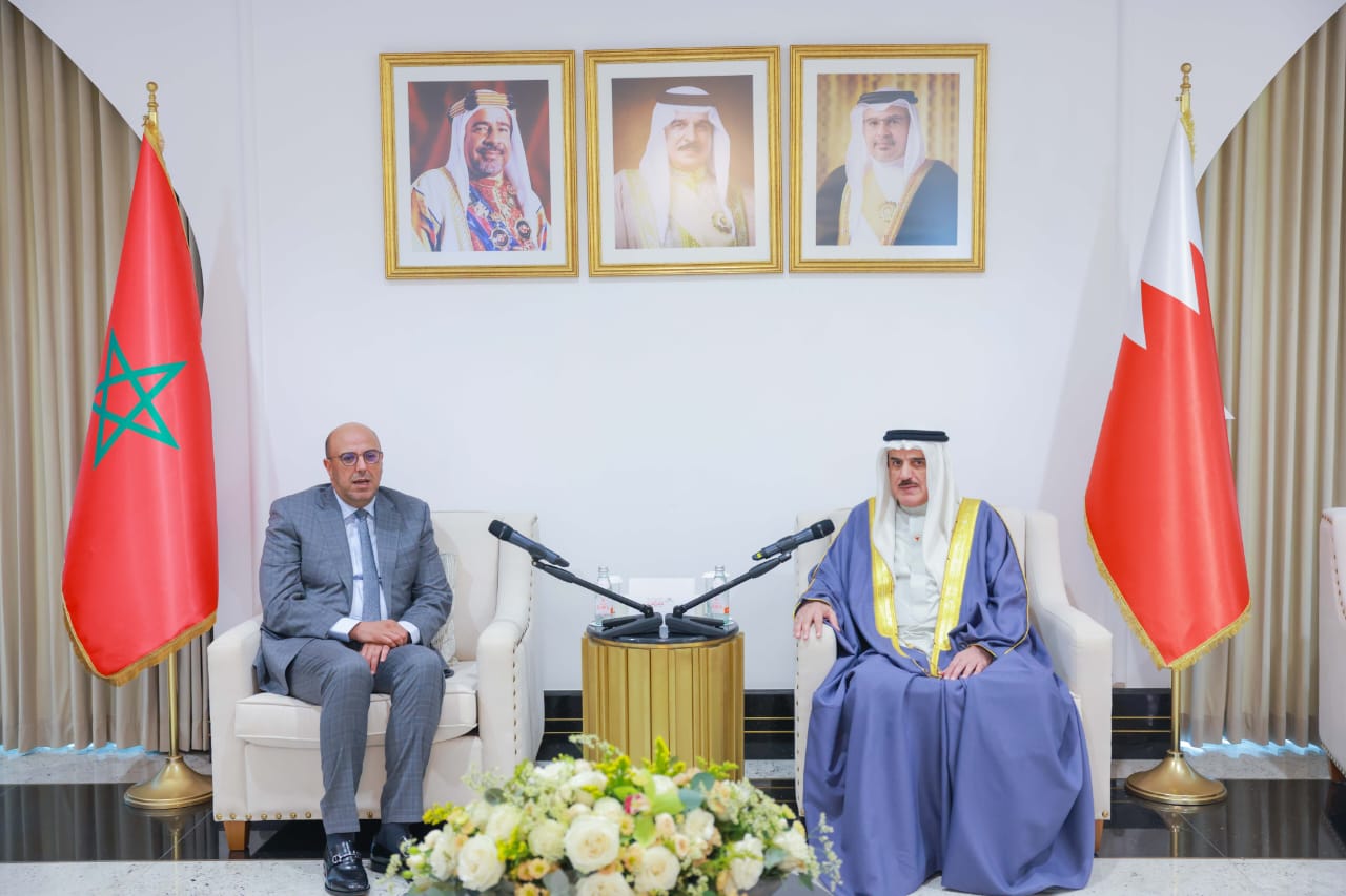  ولد الرشيد ونظيره البحريني يبحثان آفاق تطوير العمل البرلماني الثنائي 